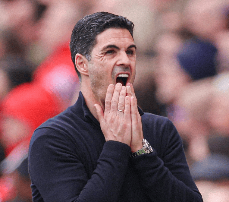 1-2！阿森纳葬送夺冠大好局势，9分优势不保险，阿尔特塔又要被逆转？